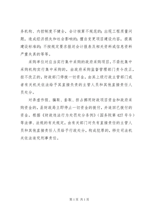 加强政府性投资项目资金管理(财政局).docx