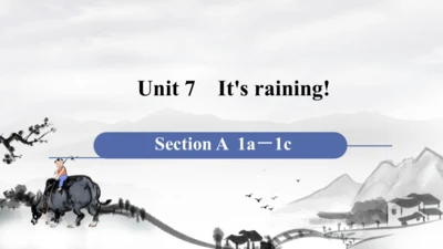 Unit 7 Section A  1a－1c 课件+内嵌音频（新目标七下Unit 7 It's r