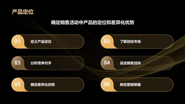 黑金色奢华黑色星期五营销复盘总结会PPT模板