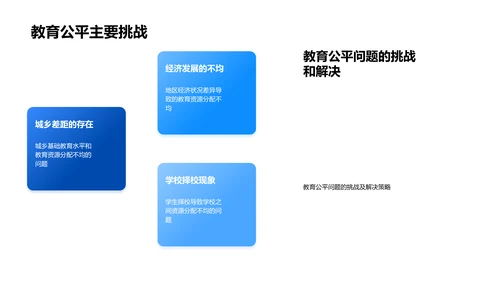 教育公平实践报告PPT模板