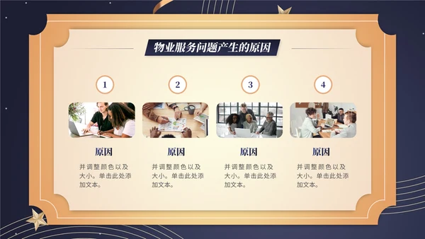 小区物业服务品质通用PPT模板