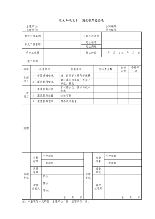 回填灌浆工程单元工程表格(埋管类).docx