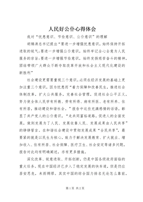 人民好公仆心得体会.docx