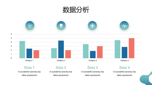 口腔牙科健康牙齿护理医疗动态PPT模板