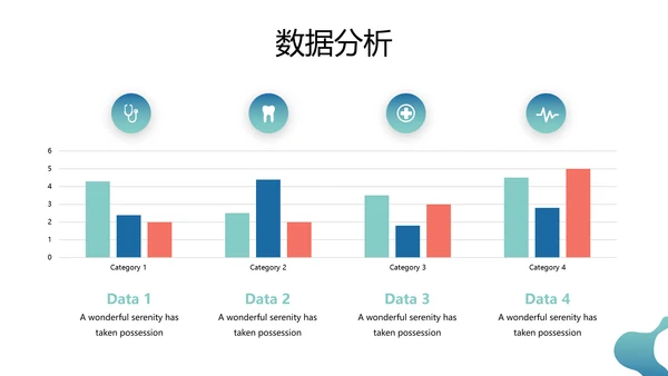 口腔牙科健康牙齿护理医疗动态PPT模板
