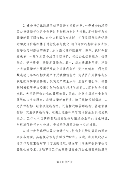 企业经济效益审计的困境与解决对策.docx