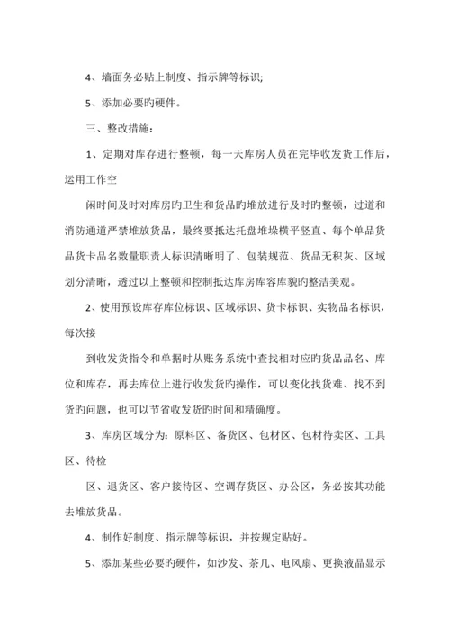 库房整改方案.docx