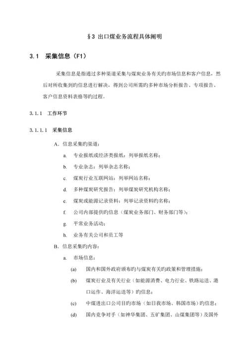 中国煤炭进出口公司出口煤业务标准手册.docx