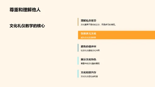 文化礼仪教学全解析