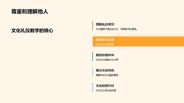 文化礼仪教学全解析