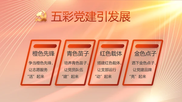 大气党风廉政建设工作总结动态PPT