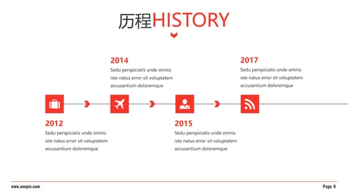 红色现代教育大学学校宣传动态PPT模板