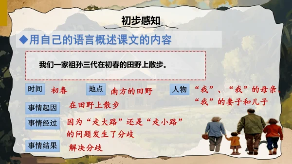 6 散步 课件(共32张PPT)2024-2025学年统编版语文七年级上册