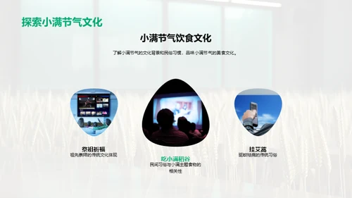 小满节气新媒传达艺术