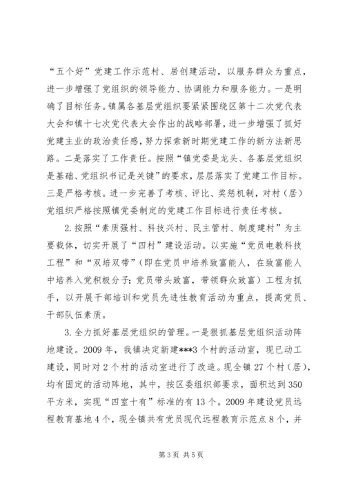 乡镇基层组织年度工作总结范文.docx