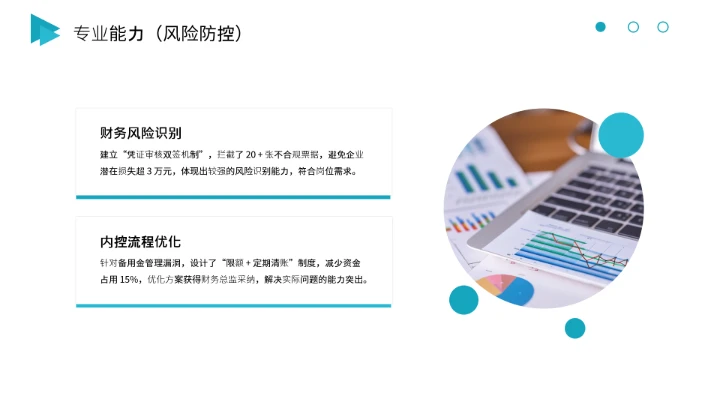 会计专业大学生求职综合能力展示职业生涯规划通用PPT