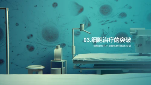 商务风生物医疗教学课件PPT模板