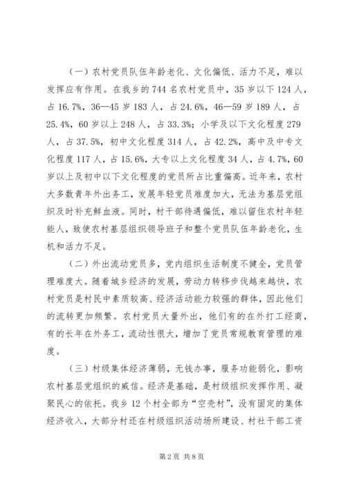 新形势下如何加强基层党组织建设.docx