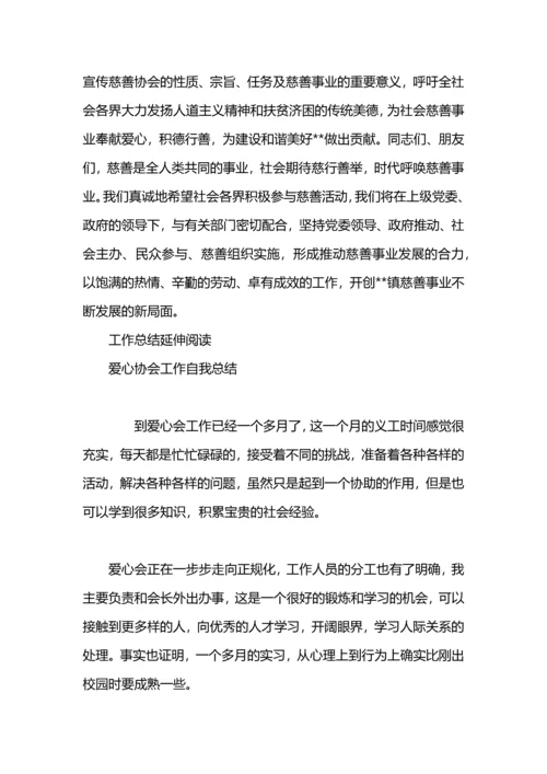爱心协会工作总结.docx