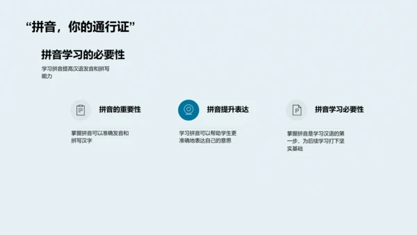 拼音知识游戏讲解PPT模板