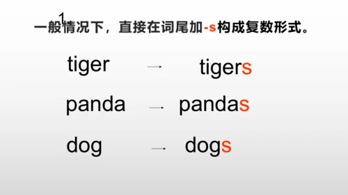 【名词单复数】课件PPT