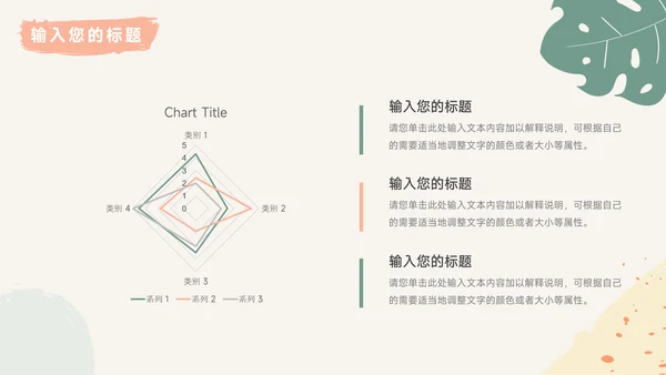 绿色简洁文艺商业项目计划书PPT模板