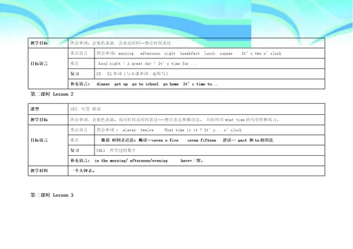 新概念入门B教学目标