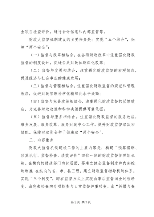 财政监督机制指导方案.docx