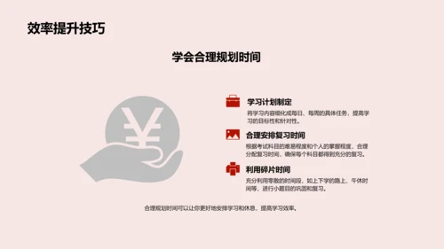 高三备考策略报告PPT模板