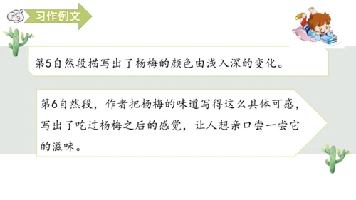 第五单元习作例文我爱故乡的杨梅
