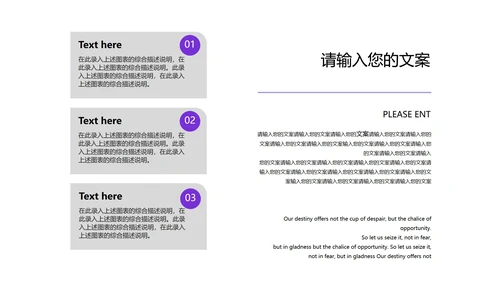紫色科技奢华风极简产品发布PPT模板
