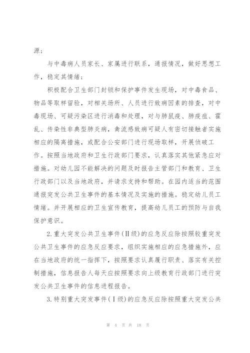 幼儿园突发公共卫生事件应急预案范文.docx