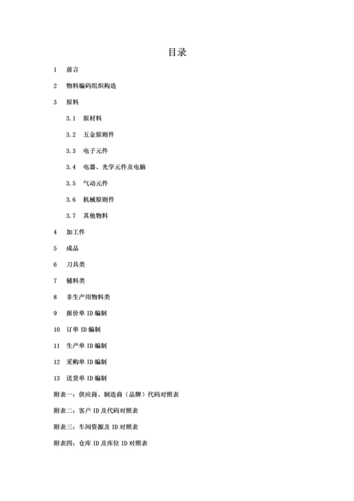 ERP系统ID编码指引标准手册资料.docx