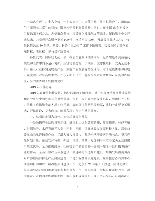 精编之乡镇工作总结范文.docx