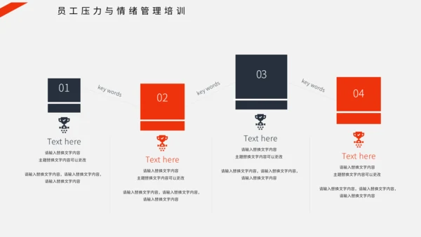 压力情绪管理通用PPT课件模板