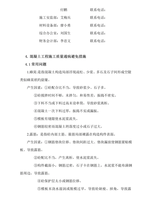 混凝土结构质量缺陷修补专题方案.docx