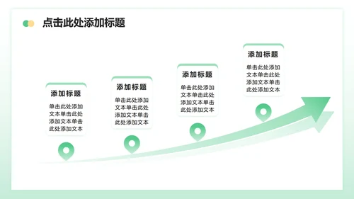 绿色小清新风生日主题活动策划方案PPT模板