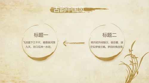 古香古色中医文化工作总结汇报计划动态PPT