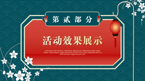 业绩营销活动复盘总结通用PPT模板