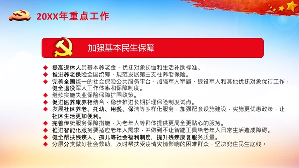 全国两会政府工作报告要点解读PPT