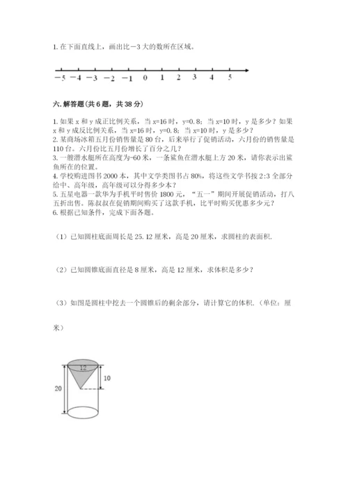 沪教版小学数学六年级下册期末检测试题【夺冠系列】.docx