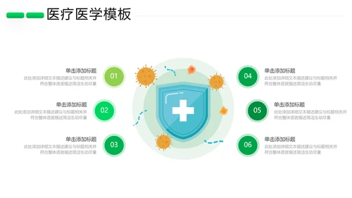 欧美风医药医疗医生医院宣传通用PPT模板