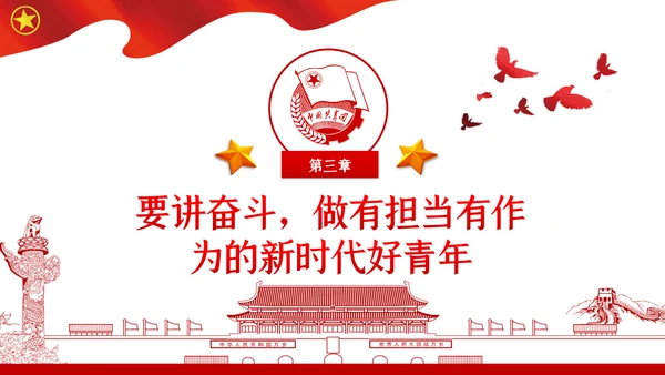 怀揣新时代重任争做新时代好青年PPT党课