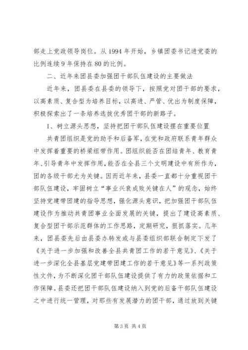 共青团干部队伍建设的调查与思考 (17).docx