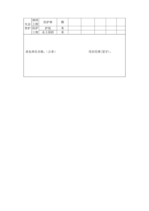 项目施工工期计划安排一览表.docx