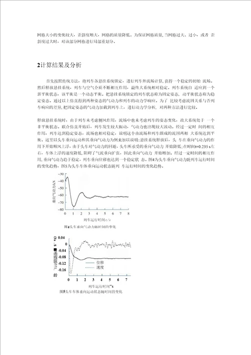 精品基于姿态变化的列车侧风安全性研究