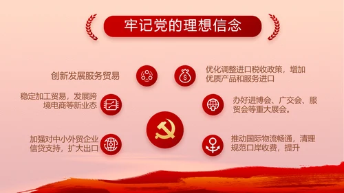 奋斗百年路启航新征程动态PPT模板