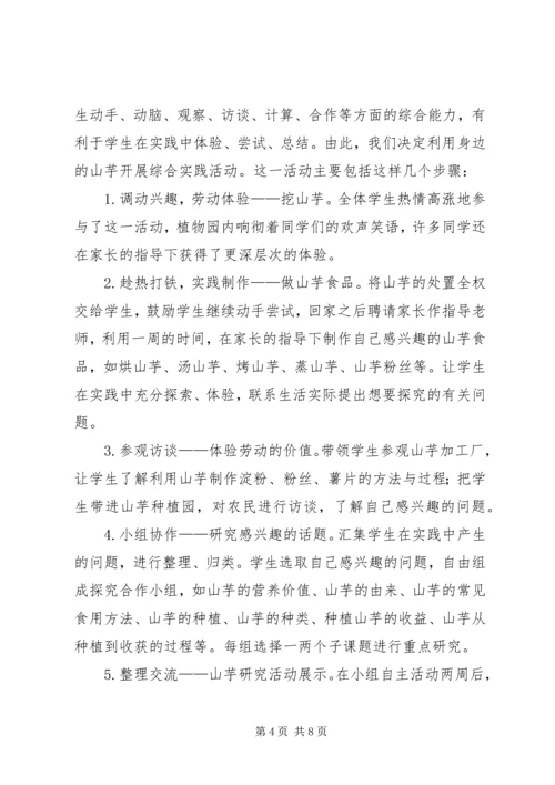 农村小学综合实践活动 (3).docx
