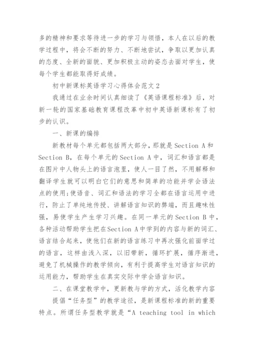 初中新课标英语学习心得体会3篇.docx