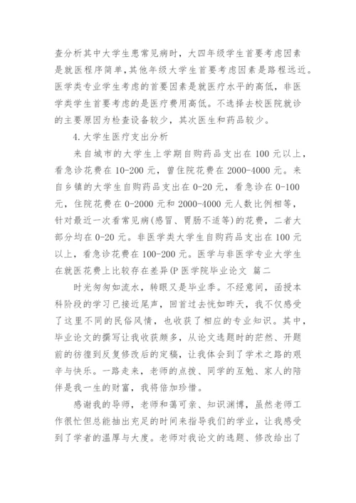 医学专业毕业论文（精品多篇）.docx
